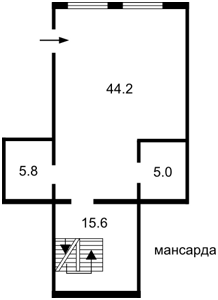 Будинок J-14679, Берегова, Петропавлівська Борщагівка - Фото 6