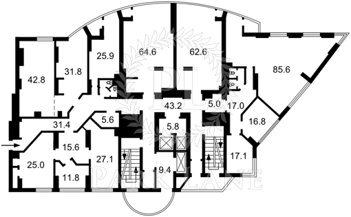  Офис, Шевченко Тараса бульв., Киев, R-30158 - Фото 2