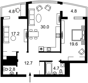 Apartment K-25912, Lesi Ukrainky boulevard, 7а, Kyiv - Photo 6