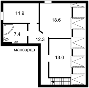 Квартира J-25721, Лысенко, 8, Киев - Фото 7
