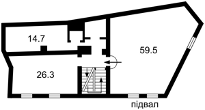  Нежитлове приміщення, L-27237, Андріївський узвіз, Київ - Фото 3