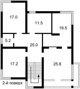 House J-28303, Pryozerna, Kriukivshchyna - Photo 5