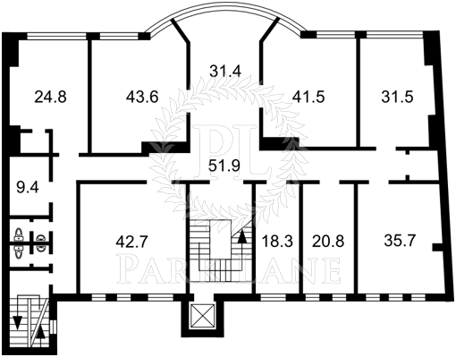  Нежилое помещение, Гончара Олеся, Киев, B-100175 - Фото 2