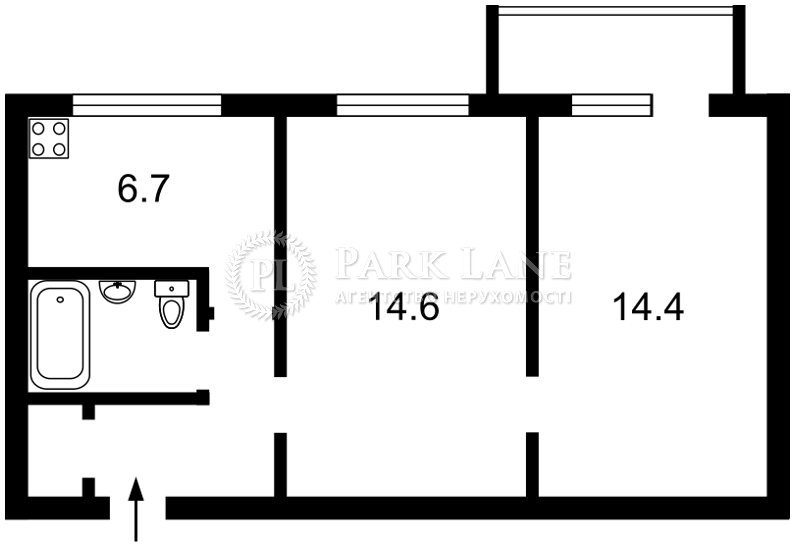 Квартира R-35194, Голосеевский проспект (40-летия Октября просп.), 110, Киев - Фото 3