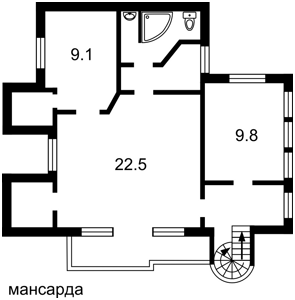 Дом B-102356, Коцюбинское - Фото 5