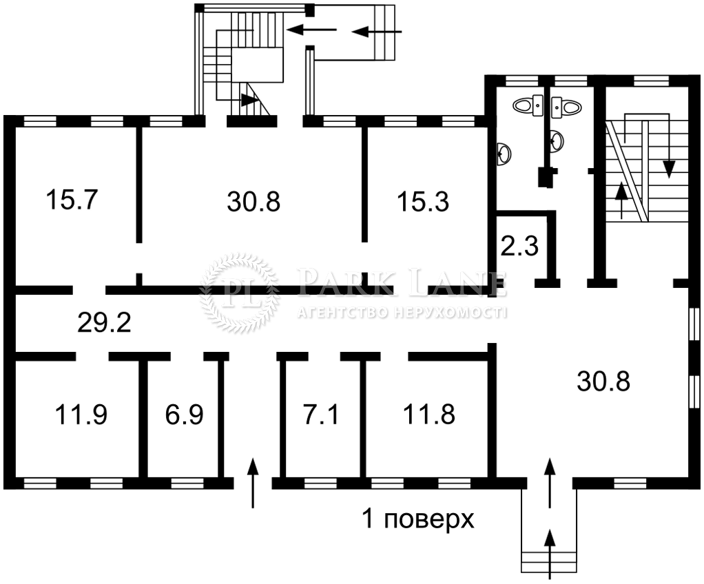  Нежилое помещение, Кудрявская, Киев, J-31358 - Фото 3