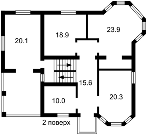 Будинок J-31660, Курортна, Ворзель - Фото 6