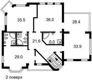 Дом B-103305, Лесная, Мощун (Киево-Святошинский) - Фото 4