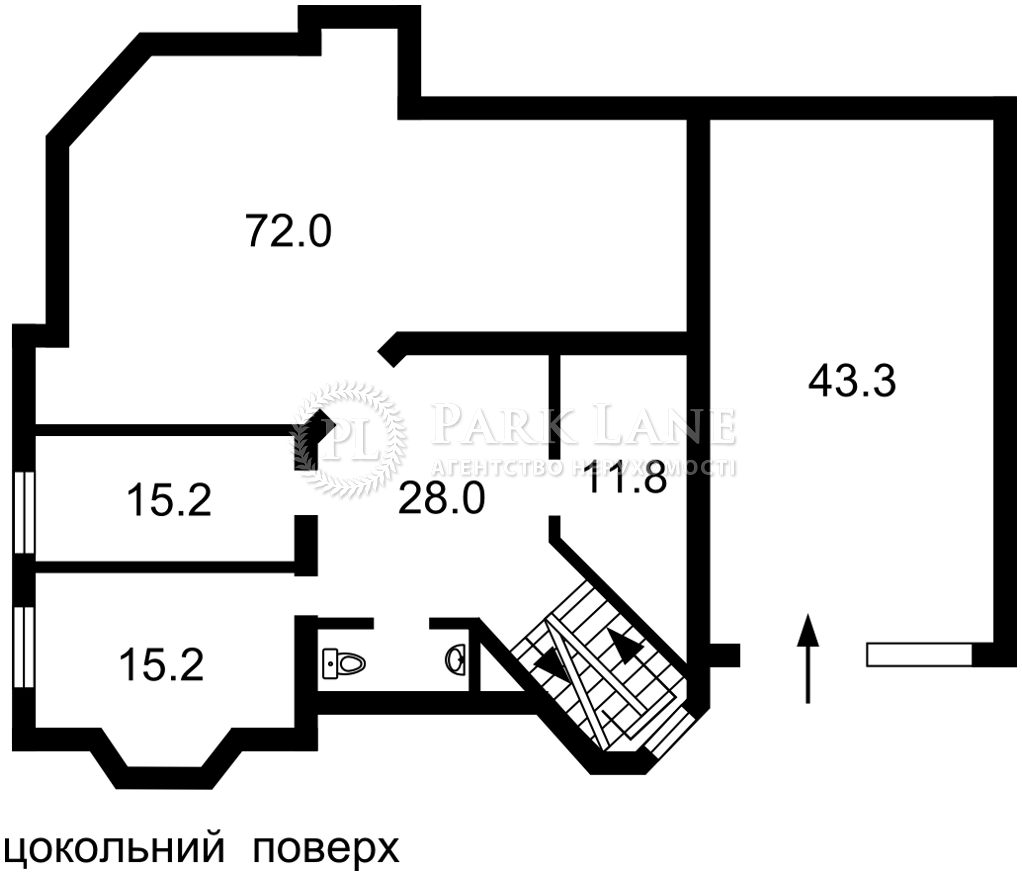 Дом B-103305, Лесная, Мощун (Киево-Святошинский) - Фото 2