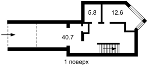  Нежилое помещение, B-103323, Речная, Киев - Фото 3