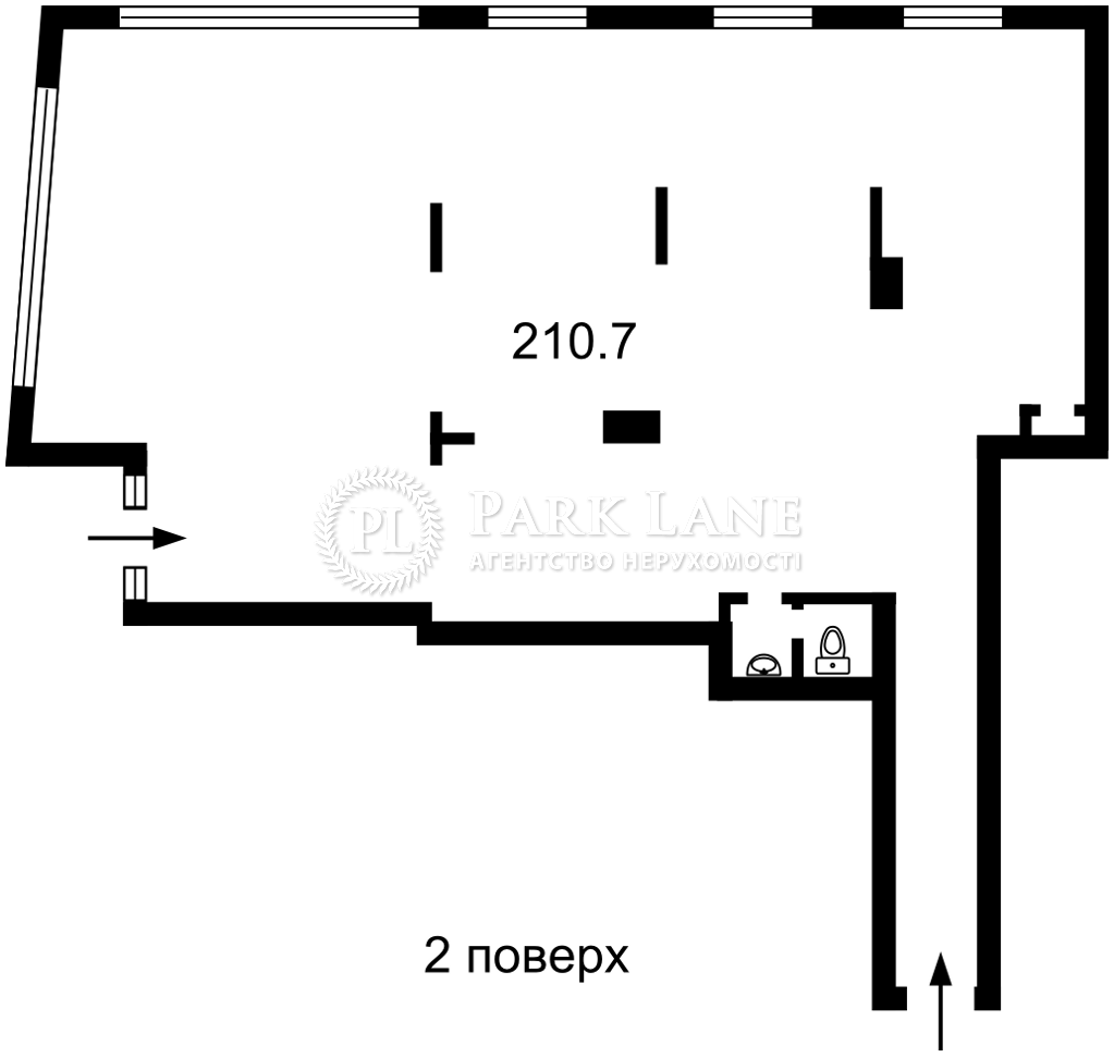  Нежилое помещение, Речная, Киев, B-103323 - Фото 3