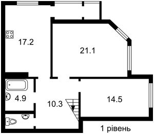 Apartment N-23465, Henerala Almazova (Kutuzova), 18/7, Kyiv - Photo 5