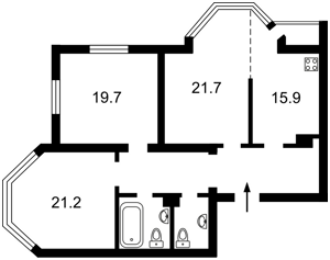 Квартира G-825510, Волынская, 9а, Киев - Фото 4