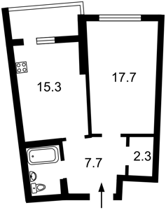 Apartment R-41998, Tutunnyka Vasylia (Barbiusa Anri), 51/1а, Kyiv - Photo 6