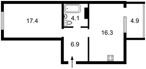 Квартира J-32617, Стеценко, 75м, Киев - Фото 3