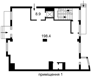  Нежилое помещение, B-105859, Саперное Поле, Киев - Фото 4
