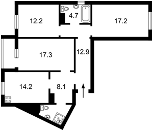 Квартира G-1940858, Порика Василия просп., 9г, Киев - Фото 2