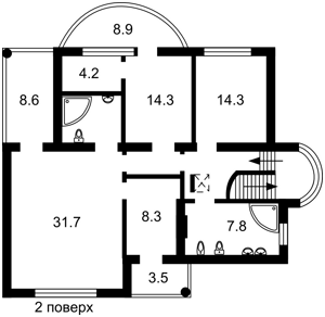 House R-61316, Mykolaivka (Makarivskyi) - Photo 5