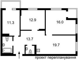 Apartment J-34910, Hlybochytska, 13, Kyiv - Photo 4