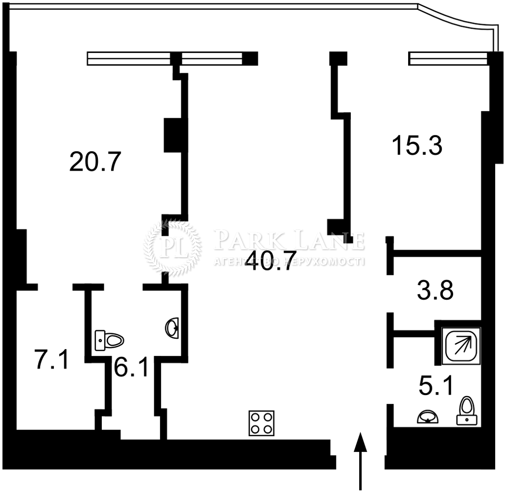 Продажа Трехкомнатная квартира ул. Мечникова 11а Киев L-30629 | 100realty.ua