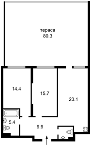 Квартира R-54500, Дніпровська наб., 15д, Київ - Фото 3