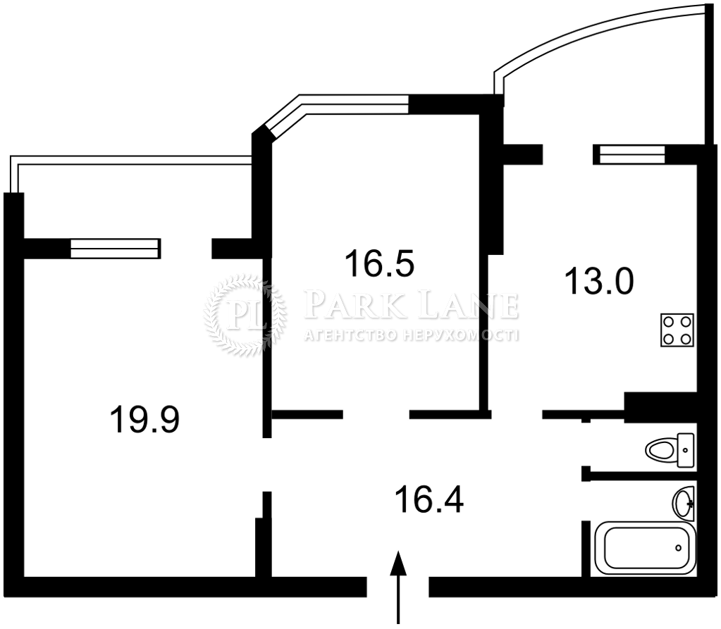 Apartment R-54602, Ekster Oleksandry (Tsvietaievoi Maryny), 9, Kyiv - Photo 4