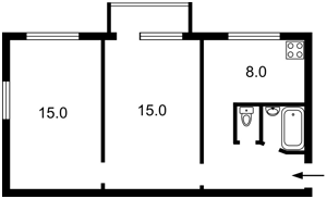 Квартира R-55184, Дорошенка Дмитра (Чигоріна), 59а, Київ - Фото 4