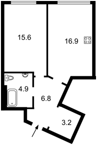 Квартира R-57280, Дегтярівська, 25 корпус 1-1, Київ - Фото 2