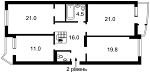 Квартира B-106512, Ахматової Анни, 30, Київ - Фото 9
