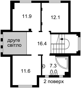 Дом J-35438, Петруся, Иванков (Бориспольский) - Фото 6