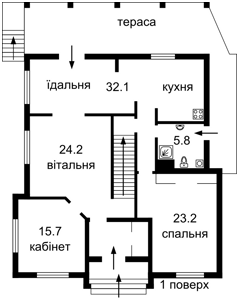 Дом B-106915, Гусачевка - Фото 3