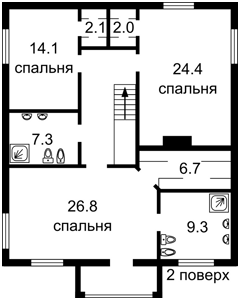 House B-106915, Husachivka - Photo 4