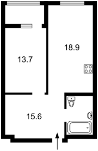 Квартира R-62921, Сверстюка Євгена (Раскової Марини), 54/2-4, Київ - Фото 2