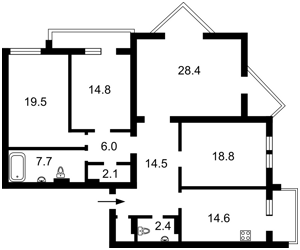 Квартира L-30852, Черчилля Уинстона (Красноткацкая), 18б, Киев - Фото 5