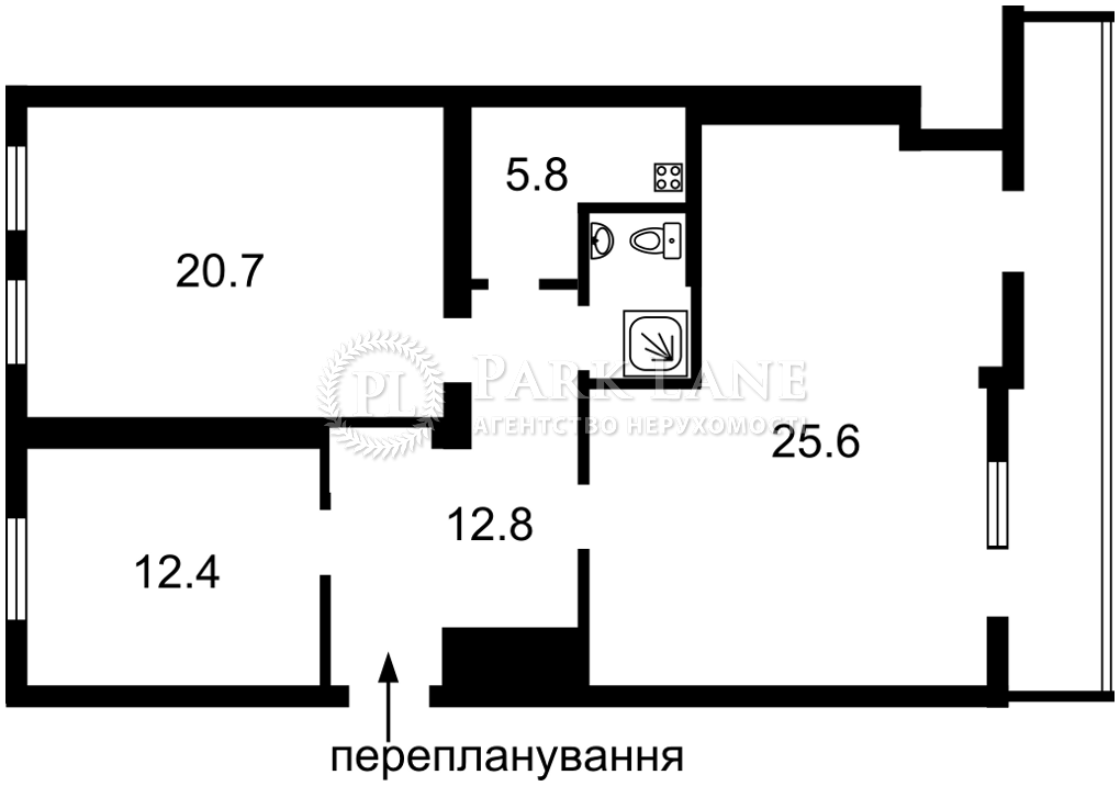 Квартира J-35737, Гончара Олеся, 67, Киев - Фото 7