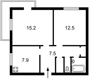 Квартира B-107387, Новопирогівська, 27, Київ - Фото 3