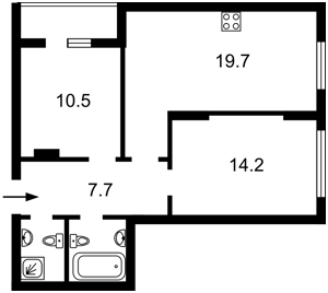 Квартира R-69778, Драгоманова, 10, Киев - Фото 4