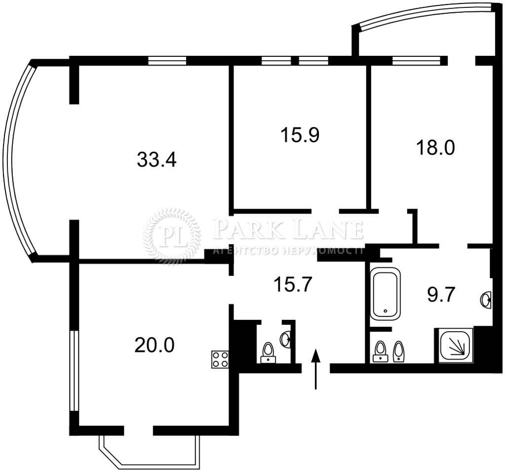 Квартира J-35955, Провіантська (Тимофєєвої Галі), 3, Київ - Фото 3