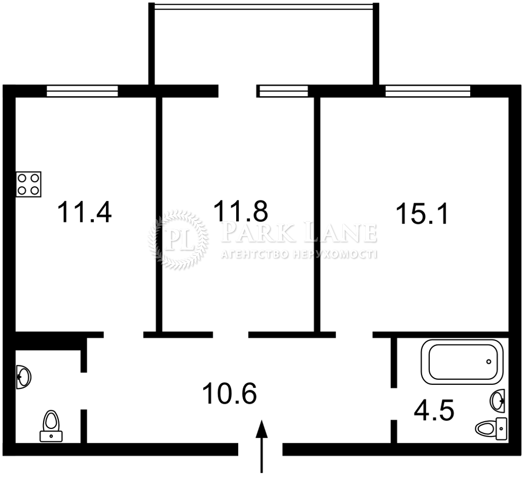 Квартира I-37270, Заболотного Академіка, 148в, Київ - Фото 2