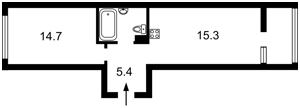 Квартира B-107441, Родини Кістяківських, 2а, Київ - Фото 3