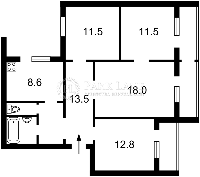 Квартира B-107310, Руденко Лариси, 10, Київ - Фото 5