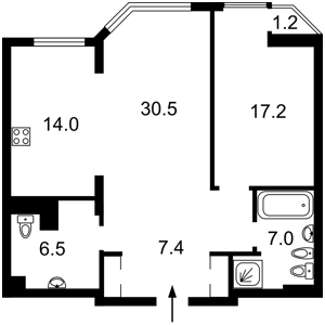 Квартира Q-5310, Болсуновская (Струтинского Сергея), 2, Киев - Фото 8