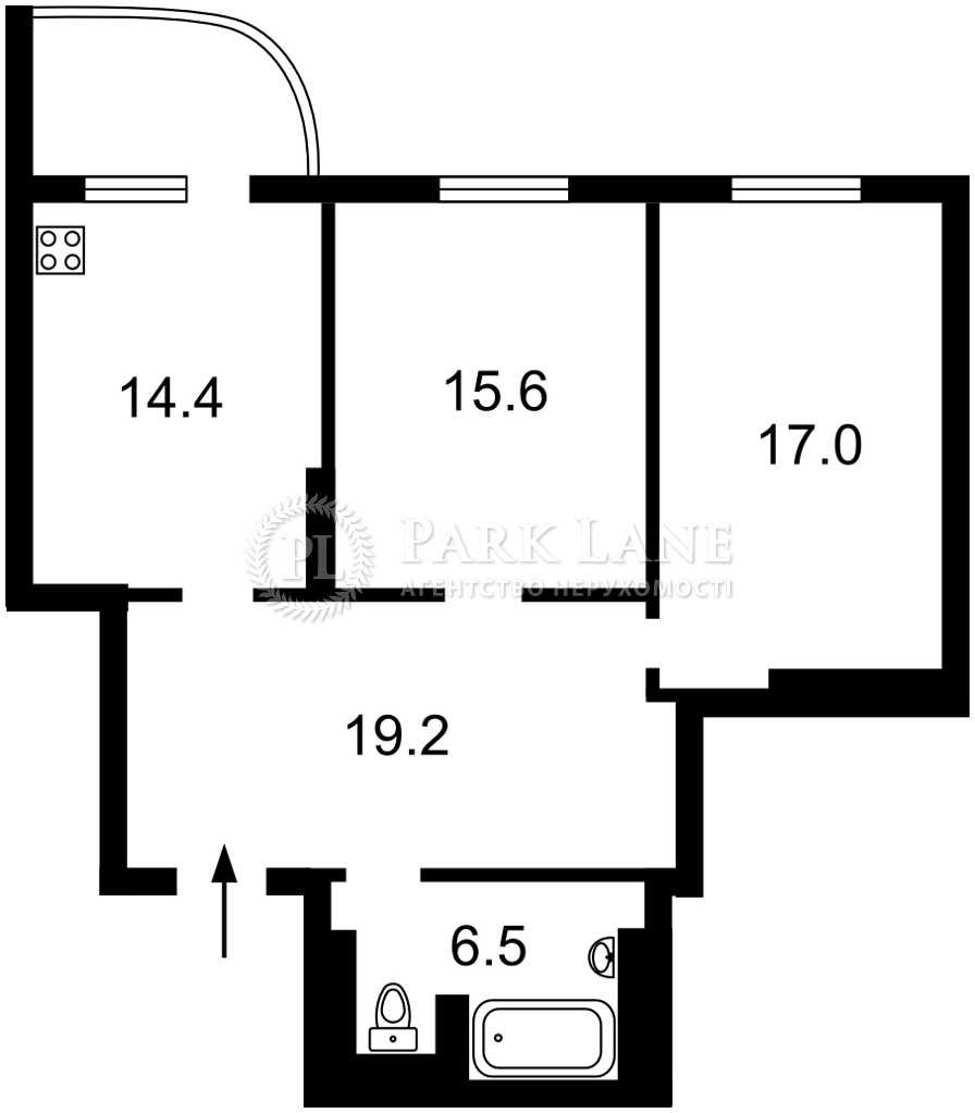 Квартира I-37313, Кондратюка Ю., 7, Київ - Фото 7