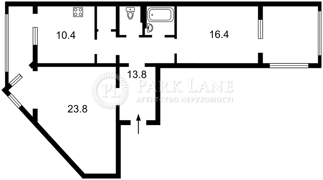 Квартира I-37292, Григоренко Петра просп., 33/44, Киев - Фото 6