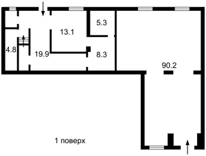  Нежилое помещение, J-36035, Дорогожицкая, Киев - Фото 3