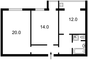 Квартира I-37325, Гмыри Бориса, 5, Киев - Фото 5