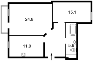 Apartment J-36021, Velyka Zhytomyrska, 6а, Kyiv - Photo 3