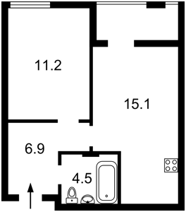 Квартира Q-3989, Регенераторная, 4 корпус 4, Киев - Фото 6