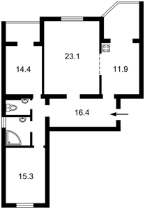 Квартира I-37339, Урловская, 4, Киев - Фото 4