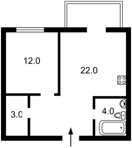 Квартира Q-4044, Лебедева Академика, 1 корпус 8, Киев - Фото 5